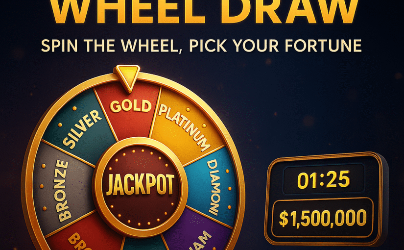 Jackpot Wheel Draw: Spin the Wheel, Pick Your Fortune – Only at Dewakoin